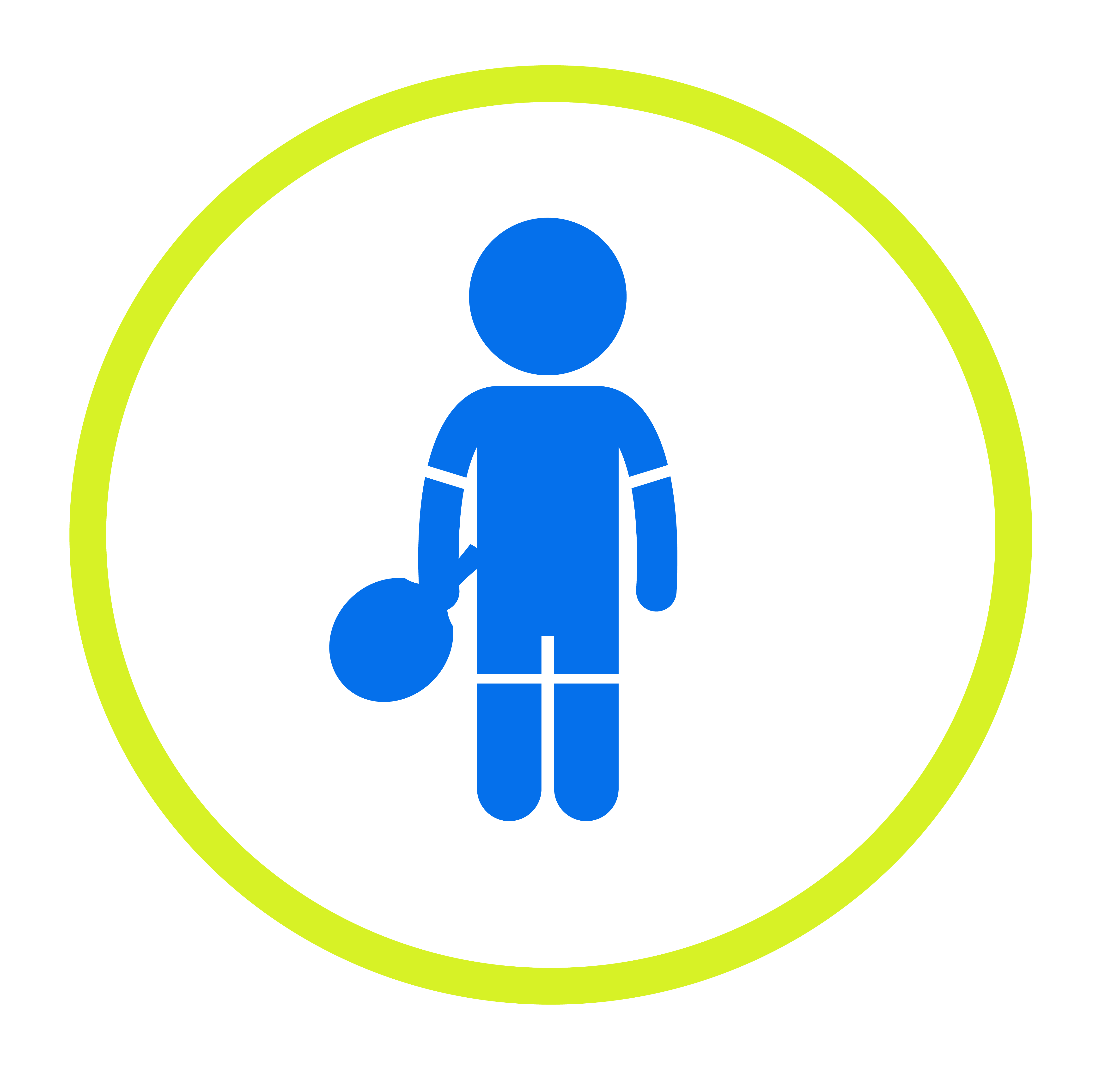 Icon of a figure that is holding a table tennis racket