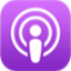 Apple podcasts logo