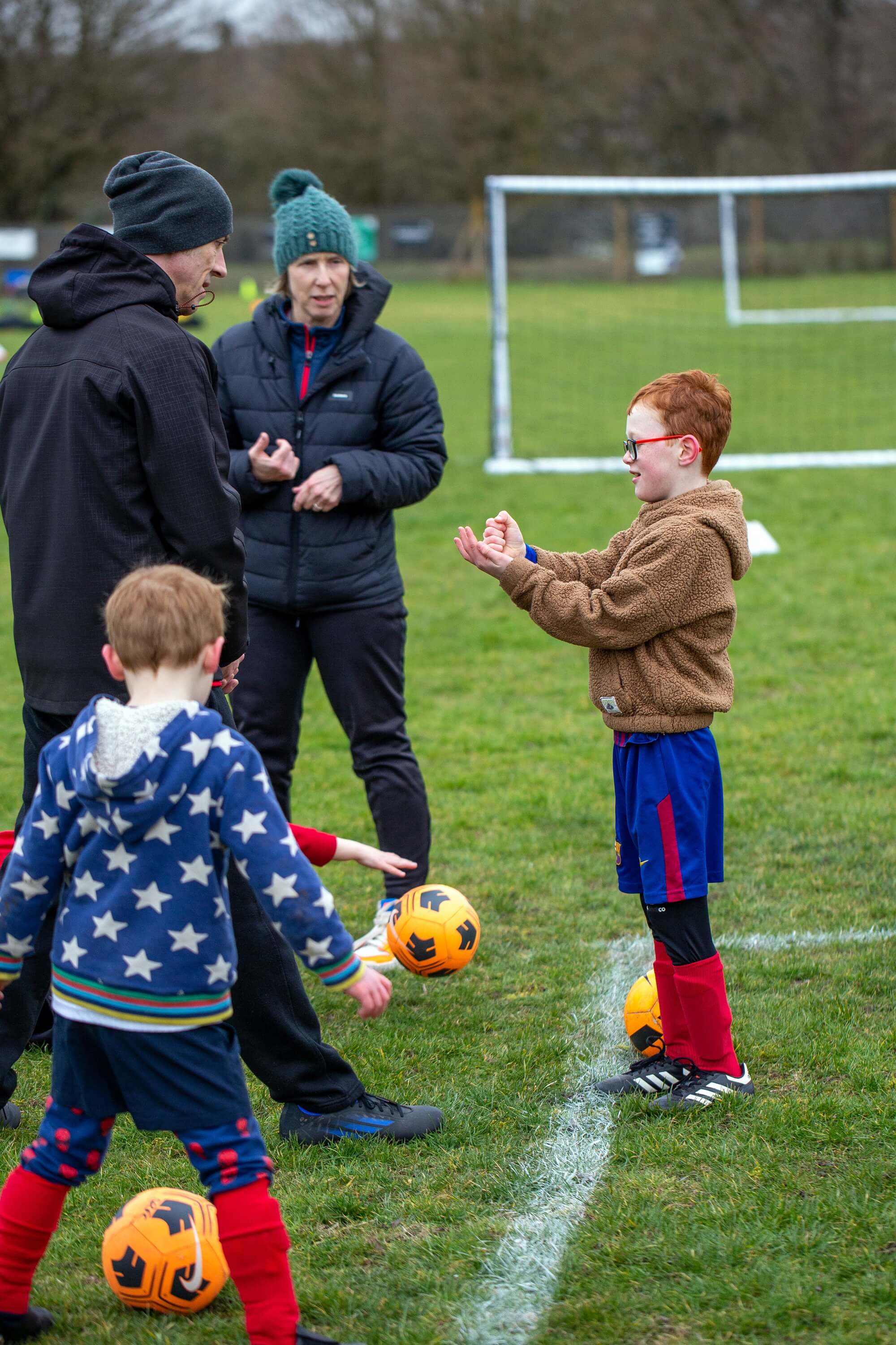 Salisbury Rovers - Coach and player talking