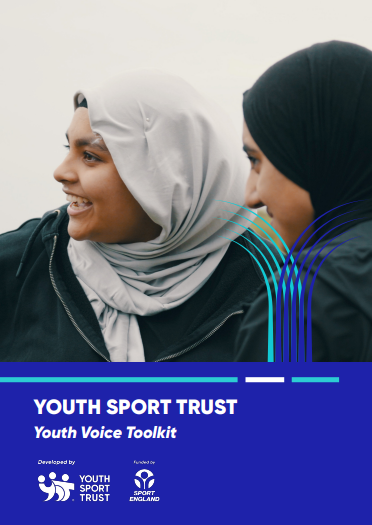 Front cover of youth voice toolkit from YST